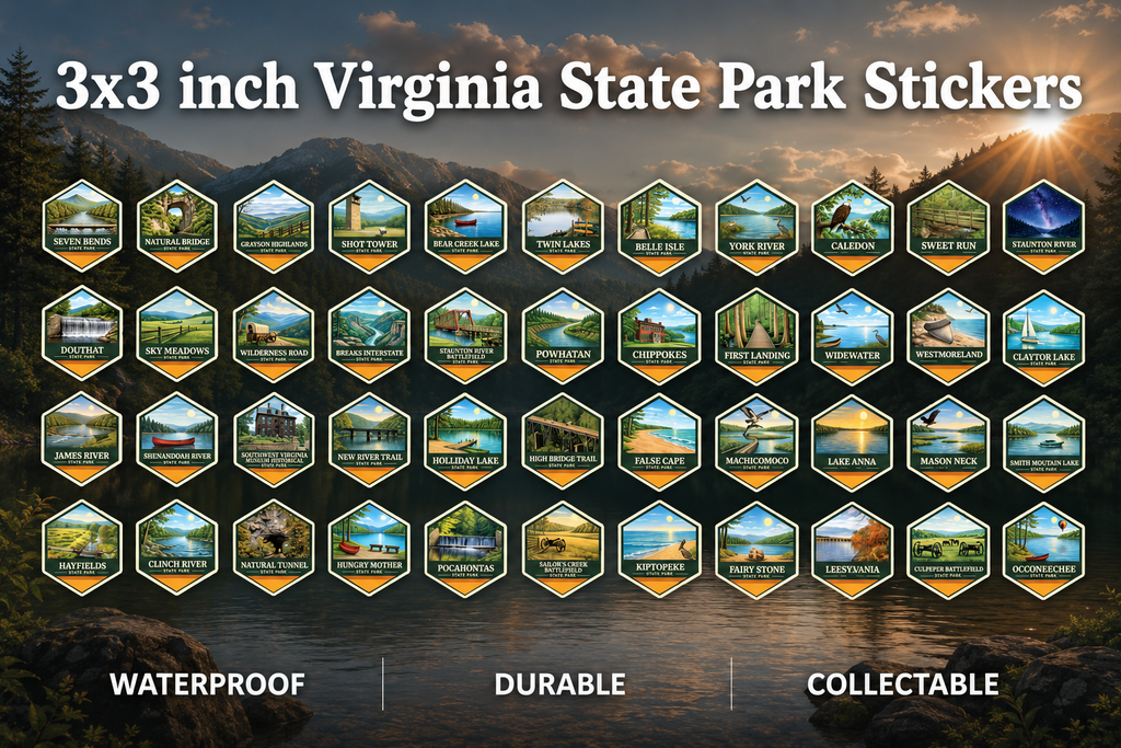 Individual Virginia State Park Sticker