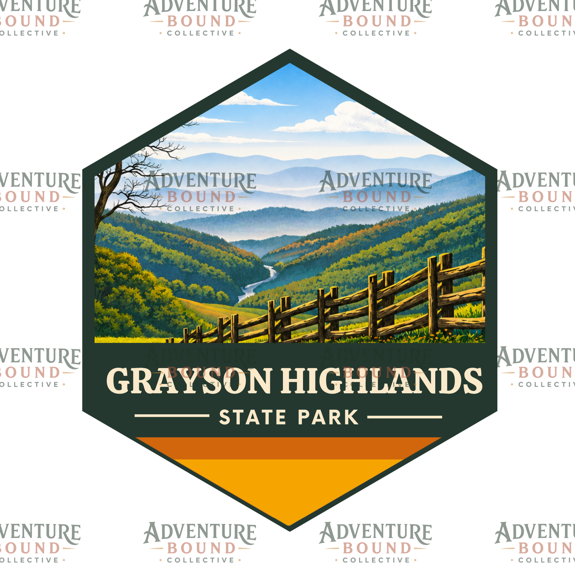 Individual Virginia State Park Sticker